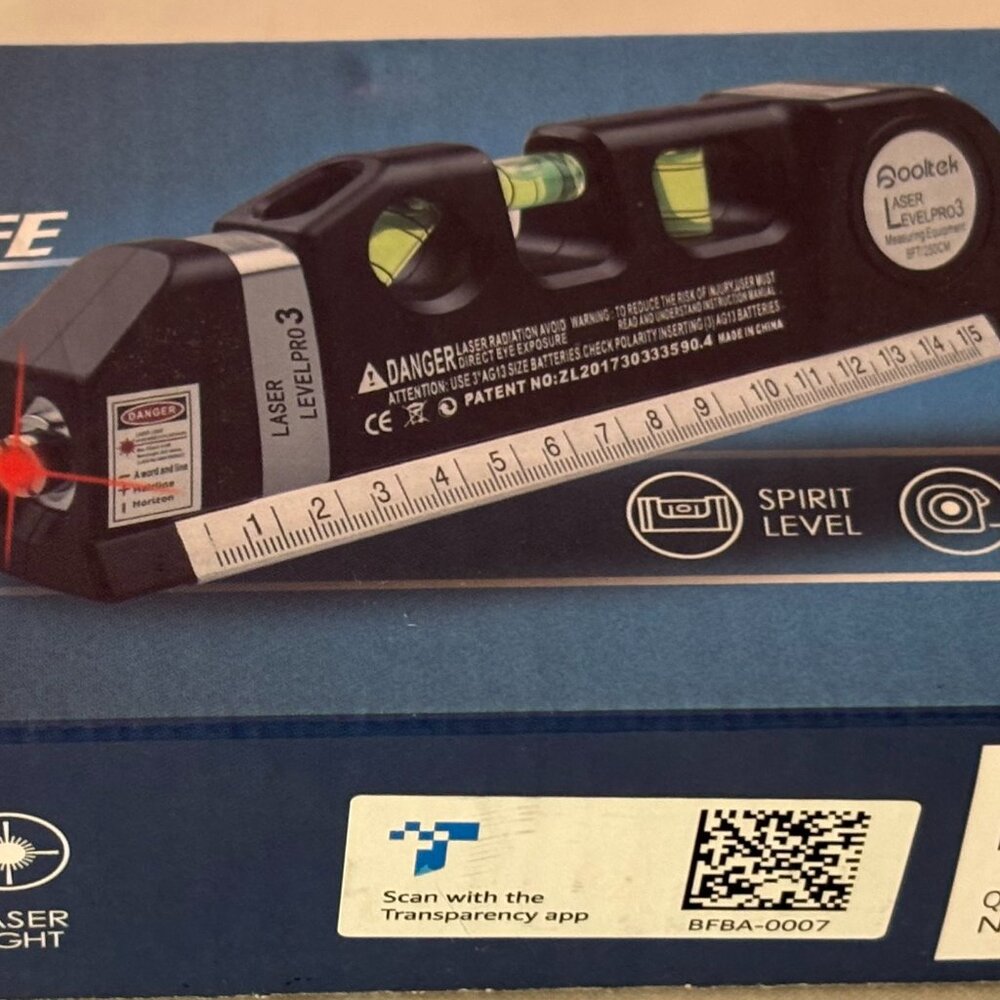 Qooltek Pro3 Multi-Purpose Laser Level - Picture 3 of 4